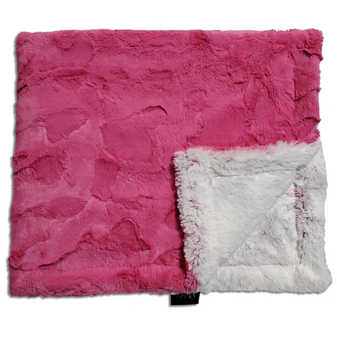 Winx & Blinx Fuchsia Frost Minky Blanket